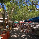 Brocantes in Lagrasse during the summer months